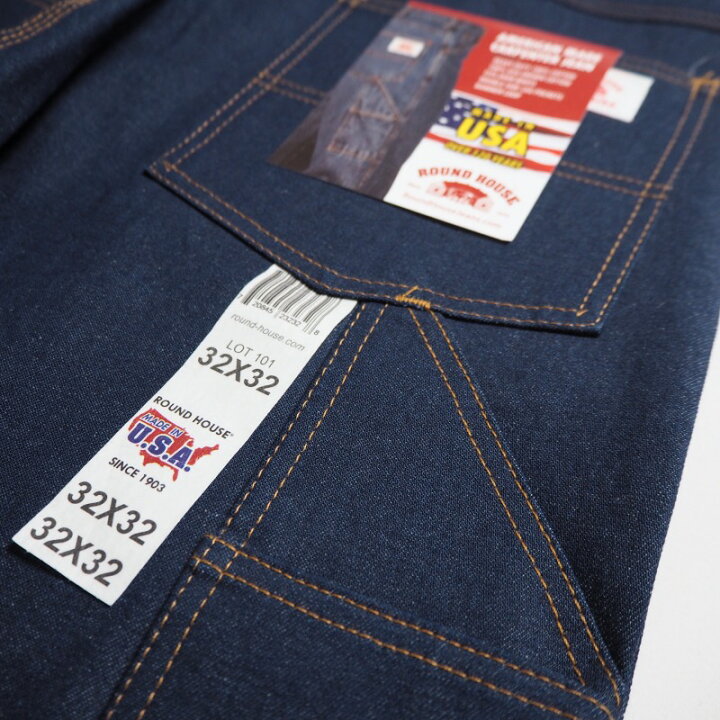 楽天市場】ROUND HOUSE ラウンドハウス MADE IN USA デニムペインター 