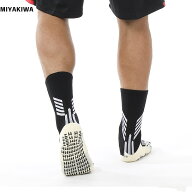 【3足購入1000円OFFクーポンで最安1足716円 】MIYAKIWA メンズ スポーツソックス 滑り止めトレーニング …