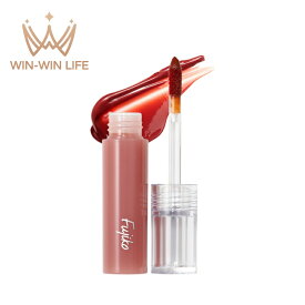 フジコ ニュアンスラップティント 2.8g 口紅 リップカラー リップグロス 10色 ずーっと密着 ツヤな発色 7種の美容成分配合 もっちり水感 うるおい 落ちにくい ウォーターティント FUJIKO fujiko