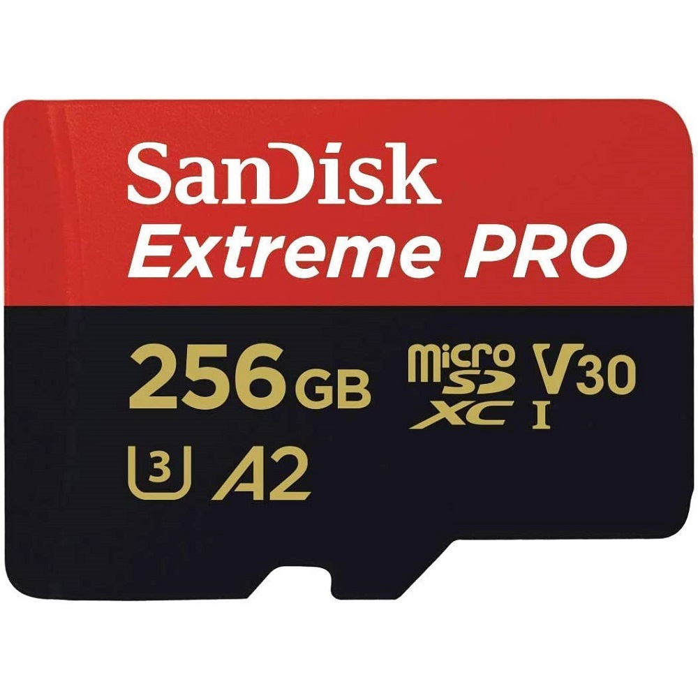 SanDisk Extreme PRO マイクロsdカード microSDカード 256GB microsdカード SanDisk サンディスク UHS-I U3 4K A2 R:200MB s W:90MB s SDSQXCD-256G-GN6MA 海外パッケージ