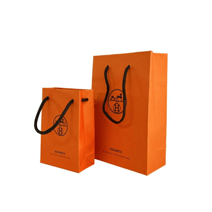 楽天市場】エルメス HERMES 純正 正規オレンジショッパー 正規店  