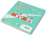 桃源堂 教育カラー折紙 1冊(15cm角 200枚)エメラルド