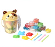 桃源堂 コムギねんど動物バケツわんわん