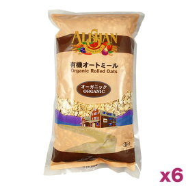 有機オートミール 1kg x 6セット アリサン オーガニック ロールドオーツ