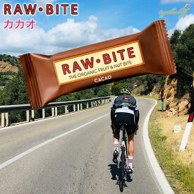 有機ローバイト カカオ 50g Raw Bite フルーツバー アリサン 有機 オーガニック 無添加 デーツ アーモンド カシューナッツ お手軽 スイーツ おやつ アウトドア スポーツ ギフト