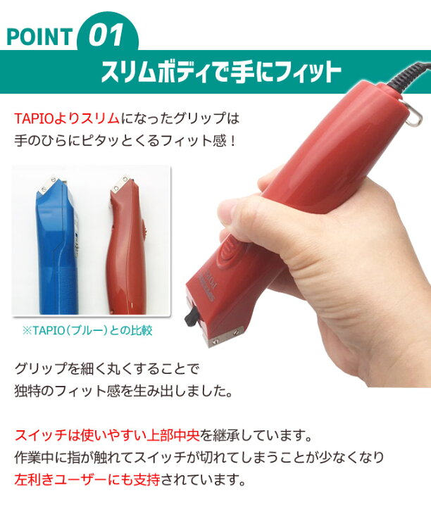 楽天市場】バリカン 犬用 【選べる替刃付き】新発売 スピーディク 