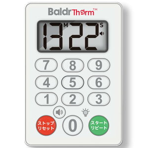 �y��12�����聚�G���g���[�ōő�100%�|�C���g�o�b�N�zBaldrTherm �L�b�`���^�C�}�[ �f�W�^���^�C�}�[ �}�O�l�b�g�t�� ������ ���� �h�� �e���L�[ 10�L�[ �{�^�� �J��Ԃ� �������[�h�Ή� �J�E