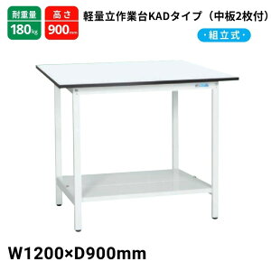 �T�J�G �y�ʍ�Ƒ� KAD�^�C�v ����2���t �X�^���_�[�h�^�C�v �ω׏d180kg KAD-129TMW 1200×900×900