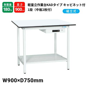 TJG yʍƑ KAD^Cv Lrlbg1it 2t X^_[h^Cv ω׏d180kg KAD-097ATMW 900×750×900