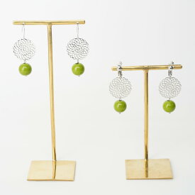 【 新色登場！ 】天然うるし珠ピアス／イヤリング（漆珠10mm 全7色）輪島 職人 日本製 国産 おしゃれ かわいい 贈り物 ギフト プレゼント 誕生日 【送料無料】