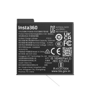 Insta360 X6 �y�ʃo�b�e���[ Lite Battery | CINSBBXR-01