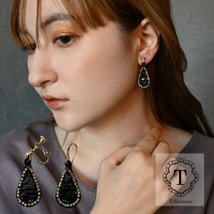 yX[p[SALESiP10{ 12/11 01:59܂ŁzyCOzDrop earring ubN S[h fC[ JWA  WG[ Mtg  ^o[ h rW[ ANZT[ l 