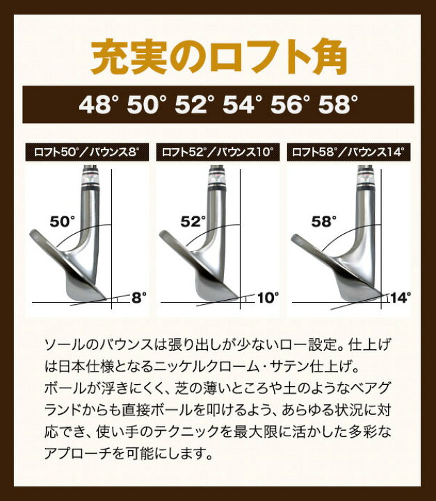 楽天市場】軟鉄鍛造 ウェッジ 匠ブラック 黒染め仕上げ 48度 50度 52度 