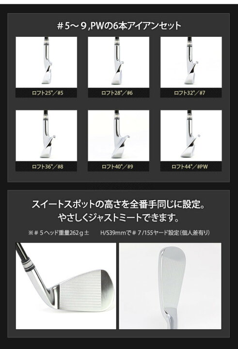 楽天市場】レフティ アイアンセット 軟鉄鍛造 TEAMTOHO CNC キャビティ 