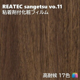 粘着剤化粧フィルム 高耐候リアテック WOOD 幅122cm リアテック サンゲツ FUNCTIONAL REATEC SANGETSU カッティングシート 粘着シート 壁紙 クロス