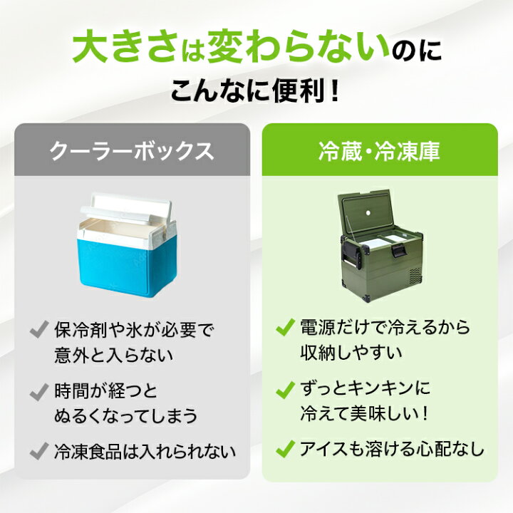 楽天市場】セカンド冷凍庫 40L 冷凍庫 冷蔵庫 冷凍冷蔵庫 車載 小型 
