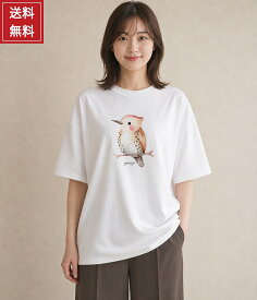 【選べる11デザイン｜半袖・長袖】セキセイインコ うさぎ 小動物 ペット 小動物 大きめプリント Tシャツ ロンT メンズ レディース 半袖カラー6色 長袖ホワイト 綿100% 国内プリント 送料無料