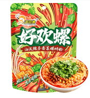 螺蛳粉 好歓螺 油掛け辣子香菜入り 柳州螺蛳粉 油泼辣子香菜 螺獅粉 カタツムリ粉 劉州カタツムリ麺 イン…