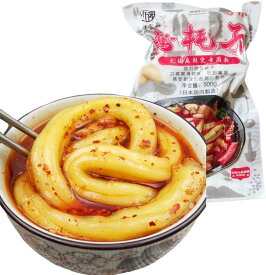 粉耗子 ブンモジャ YouTuber 極人気 空心粉 太い春雨 冷凍食品 日本国内製造 ブンモジャ ぶんもじゃ タンミョン トッポッキ 500g