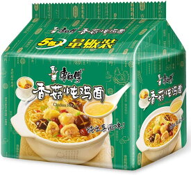 2バッグセット 康師傅 小鶏椎茸面 インスタントラーメン 即食面 若鶏とキノコの煮込み麺 方便麺 泡麺 中華麺