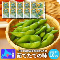 冷凍枝豆 国産 北海道産 JA中札内村 そのままえだ豆 300g×10・12・16パック 送料無料 冷凍食品 冷凍国産…
