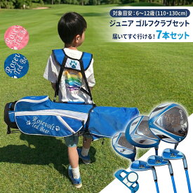 ジュニア ゴルフクラブセット 7本+キャディバッグ付 キッズ 子供用 6歳 7歳 8歳 9歳 10歳 11歳 12歳 送料無料 創業43年ゴルフメーカー直販 ゴルフデビュー 進級祝い 誕生日 プレゼント 入学祝い ルーズベルトテディベア