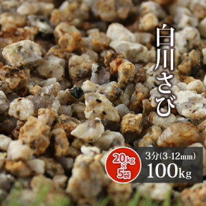 삳э 3 (3-12mm) 100kg (20kg×5) |    ~ ύ O\ ɕ~ ԏ ڒn Xbg   K[fjO F x[W  100L K[f a 