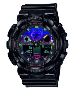 CASIO JVI G-SHOCK GVbN W[VbN COf GA-100RGB-1A