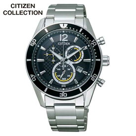 【お取り寄せ】シチズン コレクション CITIZEN COLLECTION メンズ 腕時計 エコドライブ クロノグラフ 日付カレンダー 10気圧防水 ビジネス ブラック 黒 メンズ ソーラー CITIZEN VO10-6742F 国内正規品 時計 誕生日プレゼント 男性 彼氏 ギフト