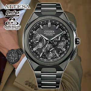 y񂹁zV`Y AebT CITIZEN ATTESA dGREhCuGPSqdgv _u_CNgtCg ACT Line Black Titanium? Series CC4105-69E \[[ dgv `^ ^ ubN 