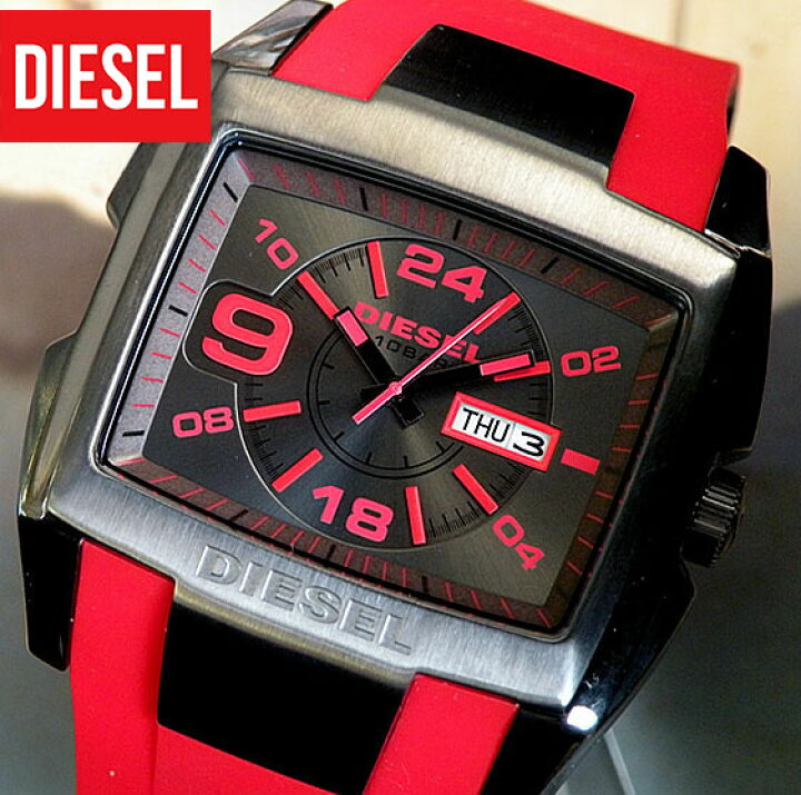 楽天市場】DIESEL ディーゼル DZ4288 海外モデル Bugout バグアウト 赤 
