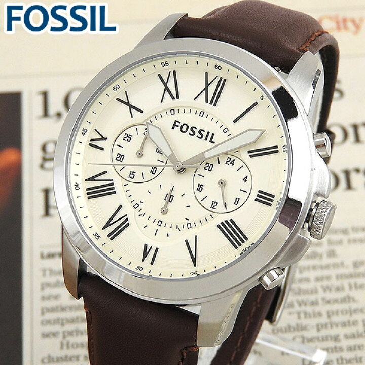 楽天市場】FOSSIL フォッシル FS4735 海外モデル メンズ 腕時計 ウォッチ 革ベルト レザー クロノグラフ クオーツ カジュアル アナログ 白 ホワイト 茶 ブラウン 誕生日プレゼント 男性 ギフト ブランド : ブランド腕時計通販の加藤時計店 楽天市場】FOSSIL フォッシル FS4735 海外モデル メンズ 腕時計 ウォッチ 革ベルト レザー クロノグラフ クオーツ カジュアル アナログ 白 ホワイト 茶 ブラウン 誕生日プレゼント 男性 ギフト ブランド : ブランド腕時計通販の加藤時計店