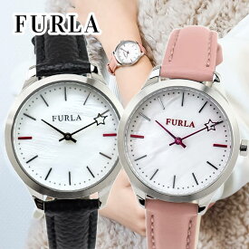 FURLA フルラ 腕時計 レディース ライク アナログ 革ベルト レザー ピンク 黒 ブラック 時計 LIKE 中学生 高校生 誕生日プレゼント 成人式 成人祝い 女性 彼女 ギフト 20代 30代 ブランド