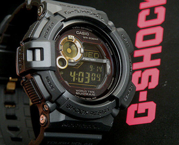 楽天市場】BOX訳あり CASIO カシオ G-SHOCK Gショック G-9300GB-1 海外 