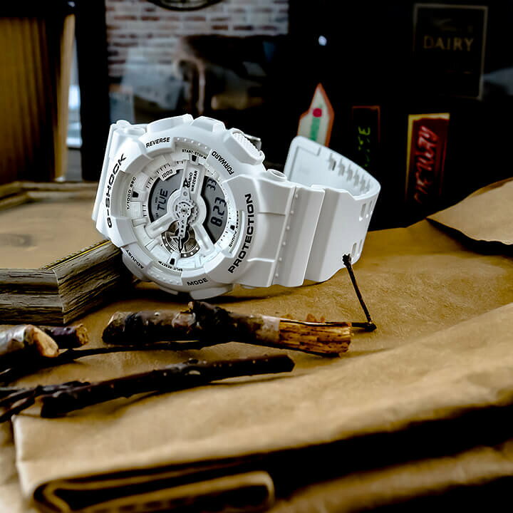 楽天市場】CASIO カシオ G-SHOCK Gショック ジーショック ホワイト 白  