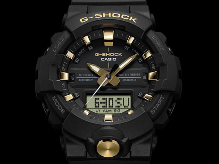 楽天市場】CASIO カシオ G-SHOCK Gショック ジーショック BLACK&GOLD 