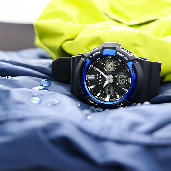 楽天市場 Casio カシオ G Shock Gショック 電波 ソーラー タフソーラー メンズ 腕時計 防水 ウレタン 多機能 アナログ デジタル 黒 オールブラック 青 ブルー 海外モデル おすすめ 誕生日プレゼント 男性 彼氏 旦那 夫 友達 ギフト ブランド腕時計通販の加藤時計店