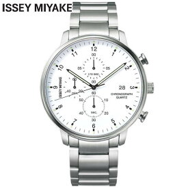 SEIKO セイコー ISSEY MIYAKE イッセイミヤケ 時計 C シィ NYAD002 国内正規品 メンズ 腕時計 ウォッチ メタル バンド クオーツ アナログ 白 ホワイト 銀 シルバー 誕生日プレゼント 男性 彼氏 旦那 夫 友達 ギフト ブランド 新社会人