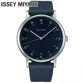 SEIKO セイコー ISSEY MIYAKE イッセイミヤケ 時計 f エフ NYAJ006 メンズ 腕時計 革ベルト レザー アナログ ネイビー 青 国内正規品 誕生日プレゼント 男性 彼氏 旦那 夫 友達 ギフト ブランド 新社会人