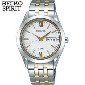 【お取り寄せ】セイコー セレクション スピリット 腕時計 SEIKO SELECTION SPIRIT メンズ ソーラー ペアシリーズ SBPX085 国内正規品 ウォッチ メタル バンド アナログ 銀 シルバー 金 ゴールド 誕生日プレゼント 男性 彼氏 旦那 夫 友達 ギフト ブランド