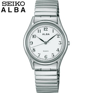 【お取り寄せ】SEIKO セイコー ALBA アルバ AQGK439 国内正規品 メンズ 腕時計 ウォッチ メタル バンド クオーツ アナログ 白 ホワイト 銀 シルバー 誕生日プレゼント 男性 彼氏 旦那 夫 友達 ギフ