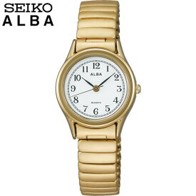 【お取り寄せ】SEIKO セイコー ALBA アルバ AQHK440 国内正規品 レディース レディス 腕時計 ウォッチ メタル バンド クオーツ アナログ 白 ホワイト 金 ゴールド 誕生日プレゼント 女性 彼女 友達 娘 ギフト ブランド