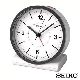 【お取り寄せ】SEIKO セイコークロック 目覚まし時計 KR328W スヌーズ アラーム ライト ブラック ホワイト 国内正規品 卒園祝い 入学祝い 誕生日プレゼント