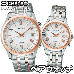 y񂹁zSEIKO ZCR[ DOLCE & EXCELINE h`F&GNZ[k Y fB[X rv yAEHb` `^ \[[dgv SADZ202 SWCW162 sNS[h Vo[ av[g 