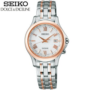 y񂹁zSEIKO ZCR[ DOLCE & EXCELINE h`F&GNZ[k SWCW162 fB[X rv `^ ^ dg\[[ AiO sNS[h [YS[h Vo[ Ki w