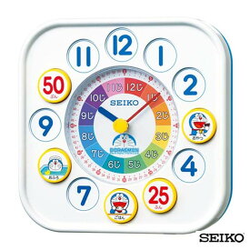 【お取り寄せ】知育時計 SEIKO セイコークロック キャラクター ドラえもん CQ319W キッズ 子供用 アナログ 置き時計 掛け時計 掛置兼用 壁掛け 学習 掛置兼用 卒園祝い 入学祝い 誕生日プレゼント 子供 男の子 女の子 クリスマスプレゼント 小学生 小学校