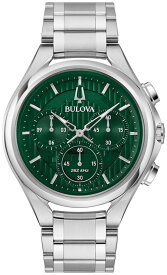 【2000円OFFクーポン★お買い物マラソン★5/27・1:59まで】 ブローバ BULOVA 96A297 カーブ クロノグラフ 44mm 国内正規品 腕時計