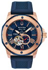 【10%OFFクーポン★ファッションジャンル★4/21・9:59まで】 ブローバ BULOVA 98A227 マリーンスター オートマチック 国内正規品 腕時計