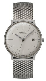 ユンハンス JUNGHANS 059 2022.48 マックスビル メガ ソーラー 電波時計 国内正規品 腕時計