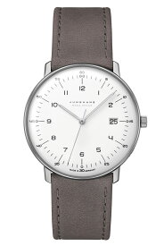 ユンハンス JUNGHANS 059 2021.02 マックスビル メガ ソーラー チタニウム サファイアガラス 38mm 電波時計 国内正規品 腕時計